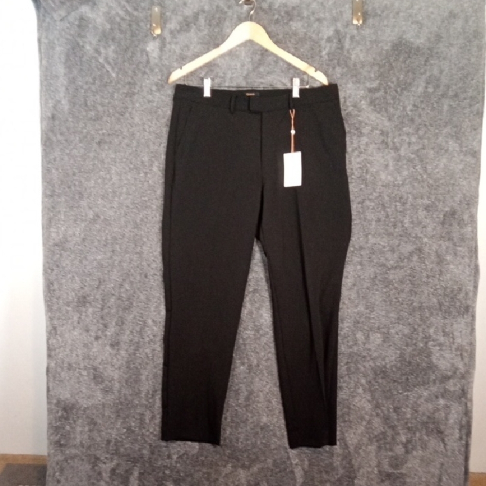 Quince Performance Stretch Dress Slim Fit Mens Dress Pants Church Office 34